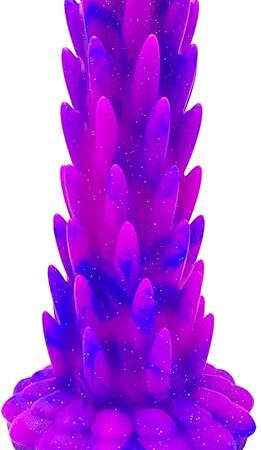 Fantasy Realistic Silicone Anal Dildo for Adult, Huge Unique Monster Dildo with Barbs & Strong Suction Cup, Big Dragon Anal Butt Plug G-Spot Prostate Stimulator Masturbator SM Sex Toys for Women
