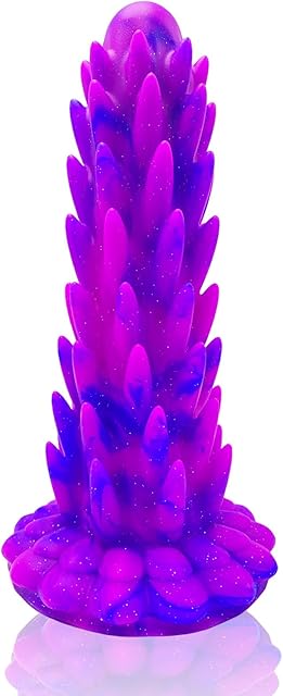Fantasy Realistic Silicone Anal Dildo for Adult, Huge Unique Monster Dildo with Barbs & Strong Suction Cup, Big Dragon Anal Butt Plug G-Spot Prostate Stimulator Masturbator SM Sex Toys for Women