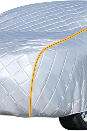 Car Cover Waterproof for Venturi Fetish,Padded Car Covers Hail,Thicken Car Covers Winter Outdoor Dust Snow Sun Uv Protection with Driver Door Zipper