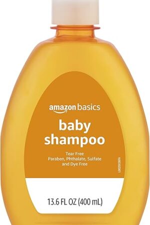 Amazon Basics Tear-Free Baby Shampoo, 13.6 Fluid Ounce