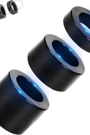 CBT Testicle Stretcher Testicle Toys for Men Cock and Ball Ring Male Silicone Cock Ring Cockring Reusable Penis Rings for Male Erection Enhancing Longer Lasting Stronger Chastity Devices Set 3 Pcs