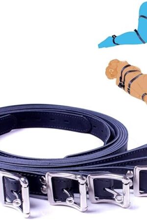 7 Pieces Full Body Bondage Restraint Straps Unisex Adult Sex Toy
