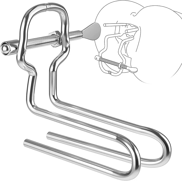 Anal Plug Personal Wand Massager Metal Anal Plugs Adjustable Butt Plug with Stainless Steel Material Sex Toy for Couple