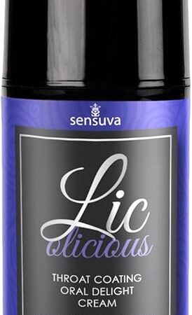LIC-o-Licious Oral Delight Cream - Blueberry Muffin 1.7 fl.oz. (50ml) Bottle