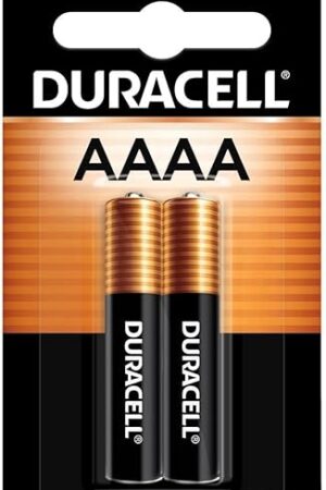Duracell AAAA 15V Batteries, 2 Count (Pack of 1), AAAA 15 Volt Alkaline Battery, Long-Lasting for Cameras, Styluses, Flashlights and More