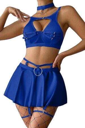 Lace Chemise Lingerie Solid Babydoll Nightie Sexy Lingerie for Women for Sex Play Set Flattering Slip Dress Slutty