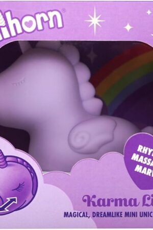 Karma Lilac Mini Vibrator - Unicorn Vibrators with Powerful Pulses of Pleasure; Unicorn Sex Toys for Women, Small Vibrator and Cute Ladies Personal Toys