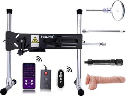 Hismith Sex Machine, Premium Love Machine with App Remote Control, Sex Machine with Practical Matching Machine Device Adapters and Attachements