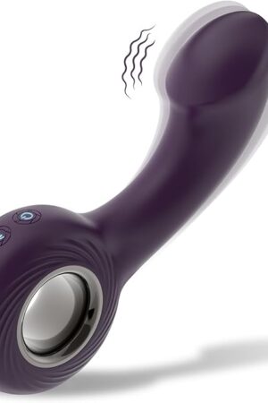 G Spot Vibrator for Deep Penetration - Ergonomics Curved Clitoral Anal Vibrators Stimulator, Couples Vibrator with 12 Powerful Vibrating Modes, Adult Sex Toys for Clitoral and Anal Stimulation