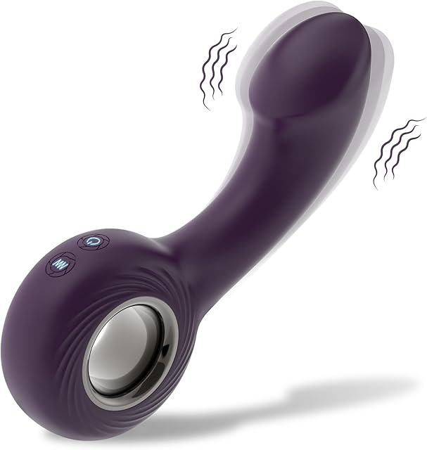 G Spot Vibrator for Deep Penetration - Ergonomics Curved Clitoral Anal Vibrators Stimulator, Couples Vibrator with 12 Powerful Vibrating Modes, Adult Sex Toys for Clitoral and Anal Stimulation