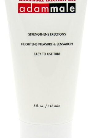Adam & Eve Erection Gel, Natural Male Enhancement, Increases Blood Flow, Boosts Stamina, Fast Acting Formula, Long Lasting Results, Quick Absorption, Easy Application, 5 fl oz Squeeze Tube