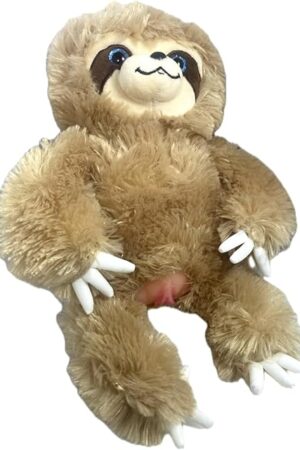 bradypode Sloth Plush Doll with Organ Vagina Animal Toy Masturbator for Male Sexual Pleasure Adult Sex Toys Sex Furry Toy Male Toy for Masturbation Apes and Monkeys