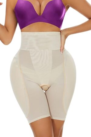 Hip Pads for Women Hip Enhancer Booty Pad Womens Shapewear Tummy Control Panties for Under Dresses