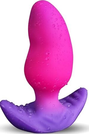 63in Mango Shaped Large Butt Plug with Safe T-Base, Silicone Huge Anal Plug XL Buttplug Anal Stretcher for Advanced Players, Big Prostate Dildo Wearable Butplug, Sex Toys for Gay Men Women