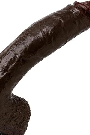 10 Inch Realistic Big Black Dildo - Huge Thick Dual Density Silicone Anal Dildo, Strap on Dildos with Suction Cup, XL Large Girthy Giant Long Dildos for Men Women Gay, Adult Sex Toys & Games
