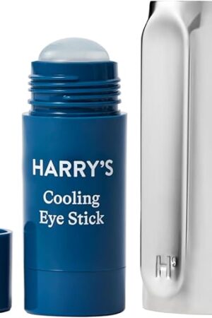 Harry's Cooling Eye Kit for Men - Gua Sha Depuffing Facial Massage Tool and Cooling Eye Stick