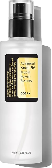 COSRX Snail Mucin 96% Power Repairing Essence 338 floz 100ml, Hydrating Serum for Face with Snail Secretion Filtrate for Dull Skin & Fine Lines, Korean Skin Care
