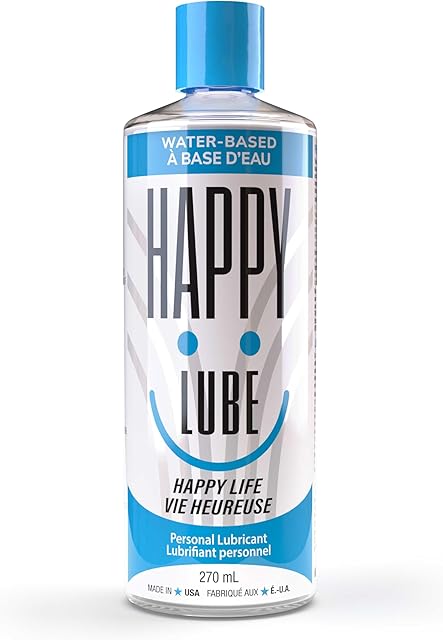 Water Based Lubricant for Personal Pleasure in Men and Women or Couples Use, Adult Toys and Condom Safe, Natural-Feeling, Long Lasting, Non Sticky Lubrication for Adults, 9 oz, 1 Pack