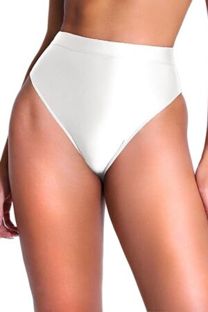 High Waisted Rave Bottom,High Cut Brazilian Cheeky Panties,Tummy Control Underwear Festival Shorts