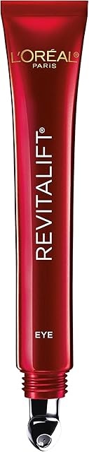 L'Oreal Paris Revitalift Triple Power Anti-Aging Eye Cream, Pro Retinol, Hyaluronic Acid & Vitamin C, Reduce Wrinkles & Puffiness 05 fl oz