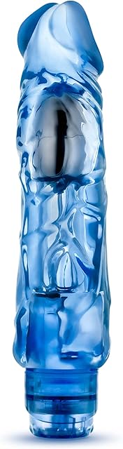 Eden Adult Sex Toys - Realistic Dildo Vibrator - 9 Inch - Adjustable Vibration Modes ? Waterproof, Flexible & Quiet Vibrating Dildo - Clitoral Anal & G-Spot Stimulator ? Women Men & Couples - Blue