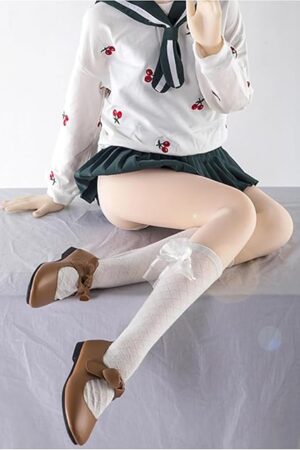 4.2 F.T Sex Doll Adult Sex Toys Realistic Flat Breasts Sex Toys Flat Chest Full Size Female Torso Metal Skeleton Life-Size TPE Silicone Full Body Male Dual Channel Masturbator