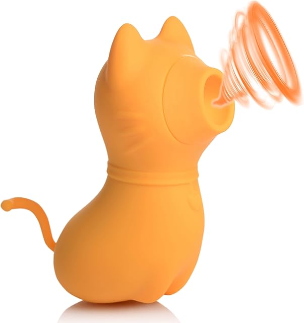 Inmi Shegasm Sucky Kitty Clitoral Stimulator - Orange