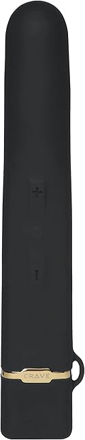 Crave Luxury Toys | Crave Flex Womens Vibrator | Flexible Tip Vibrator for Women | Luxury Adult Toys & Adult Toy Accessories, Black