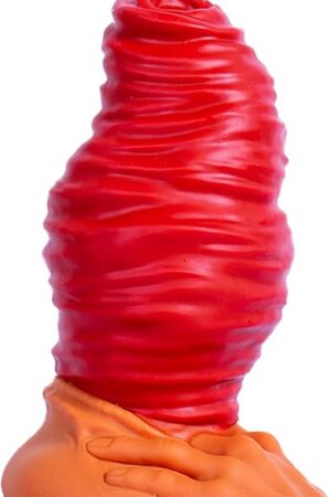 Anal Plug Dildo for Men: Huge Soft Silicone Butt Plug, Anal Dildo with Suction Cup, Prolapsed Anus Shape Sex Toy, Diameter Ranging 5cm to 12cm Anal Expander for Men, Anal Toys for Gay Men (A1100-L)