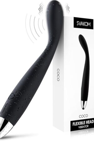 G-Spot Vibrator Dildo Sex Toy - SVAKOM Finger Vibrators Clitoral Stimulator Nipples Vibe with 5*5 Vibrations - Waterproof Clit Personal Wand Massager Dildos Adult Toys for Women Men Couples Pleasure