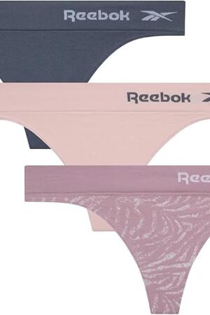 Women's Thongs - 3 Pack Performance Seamless Thongs for Women Sexy Panties - Breathable Underwear for Women (S-XL)