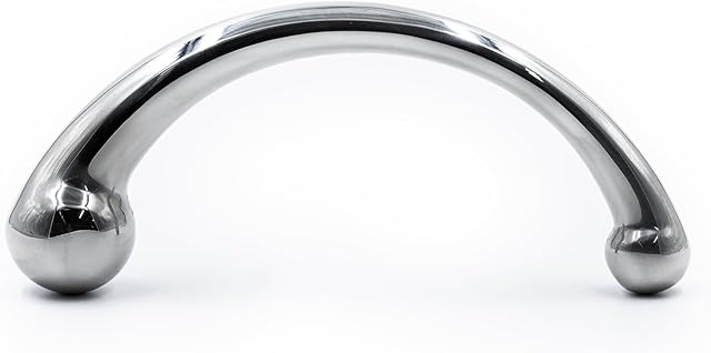 Echo Stainless Steel Prostate Massager ? Dual-Ended Wand (1" & 15") for Men & Couples to Explore Prostate Play, Anal Toys or G-Spot ? Premium 304 Medical Grade with Solid Core Steel