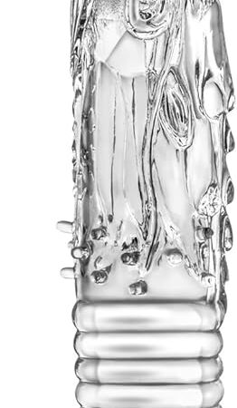 Blush Dragon Penis Extender Cock Sleeve - Delay Ejaculation Pleasure Enhancer - Sex Toy for Men (Clear)