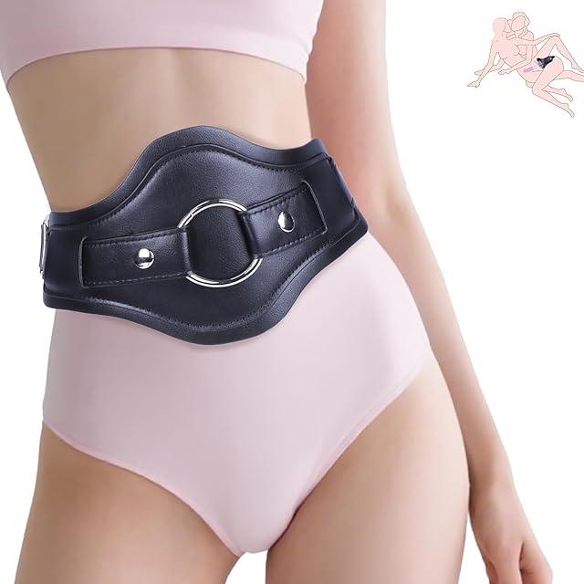 Dildo Belt Strapons Harness Waist Suction Cup Strap On Dick Holder Mount Thigh Wearable Pegging Sex Toy Female Sexual with 3 Size Metal O-Rings for Lesbians Couple Women Men
