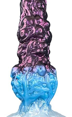 Fantasy Dildo with Suction Cup Silicone Knot Dog Penis G-spot Stimulation Realistic Animal Cock Masturbation Anal Sex Toys for Women Men and Couples