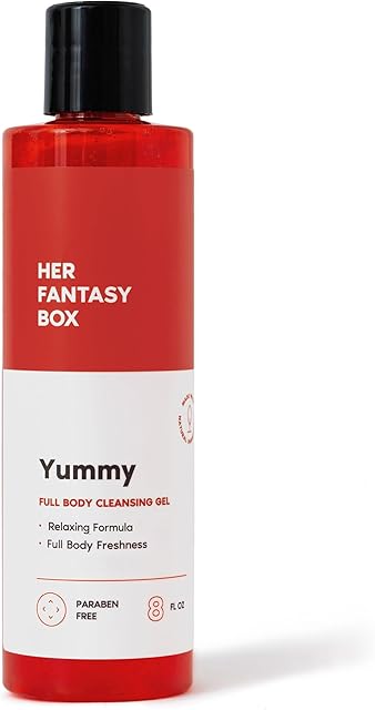 Her Fantasy Box | Yummy Body Wash - Indulgent, Luxurious Body Wash for Deep Cleansing, Moisturizing, and Nourishing Skin - Refreshing Scent for All Skin Types