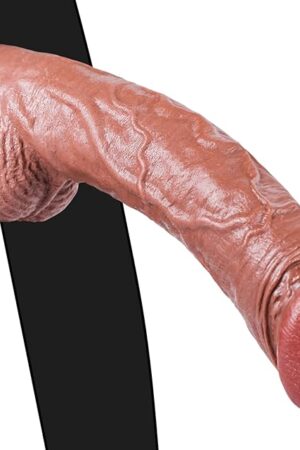 14.17 Inch Super Long Huge Giant Thick Big Realistic Dildo for Deepest Sex, 2.87 Inch Diameter Extra Wide Anal Dildo with Strong Suction Cup, Large Girth XXL Dildo for Women Men for Advanced Players