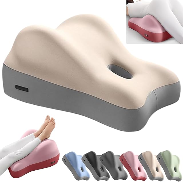 Butt Cushion Pillow for Couples Pregnancy, Orthopedic Hip Cushion, Back Pain Relief, Washable Cover, Bed/Sofa Use