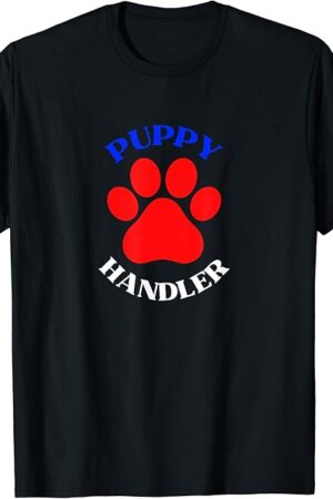 Gay Leather Daddy Puppy Handler Pup Play Fetish Kink BDSM T-Shirt