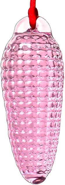 Glass Butt Plug Crystal Anal Plug Anal Trainer with Safe Towing Rope Corn Anal Sex Toy for Advanced Gay Lesbian Single Couple Anal Training