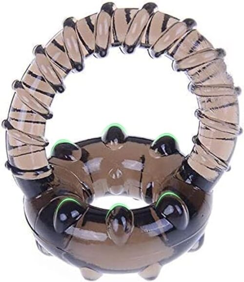 Cock Rings for Men Sex Pleasure - Couples Adult Sex Toys Soft Silicone Erection Penis Rings for Men's Sensory Pleasure Adjustable Rings FL05