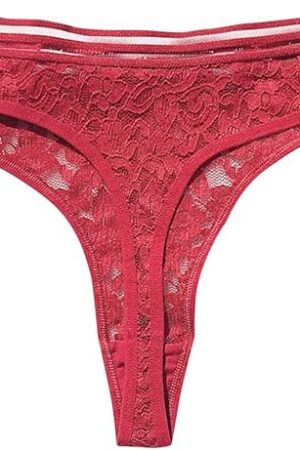 Women Panties Through Low Lace Lace Out Waist For Thong Hollow Sexy Sexy Xmas Outfits for Women