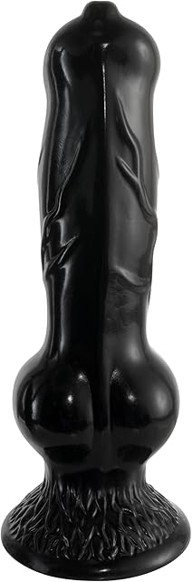 LEEWEDENG Big Dog Knot Dildo,965 inch Thick Wolf Monster G spot Dildos Anal Plugs with Strong Suction Cup for Women, Men Sex Toy