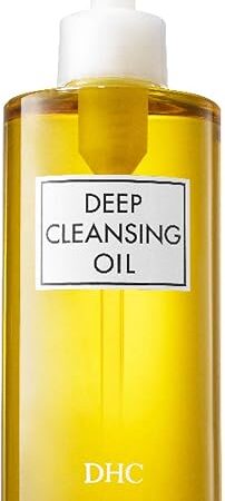 DHC Deep Cleansing Oil, Facial Cleansing Oil, Makeup Remover, Cleanses without Clogging Pores, Residue-Free, Fragrance and Colorant Free, All Skin Types, 67 fl oz