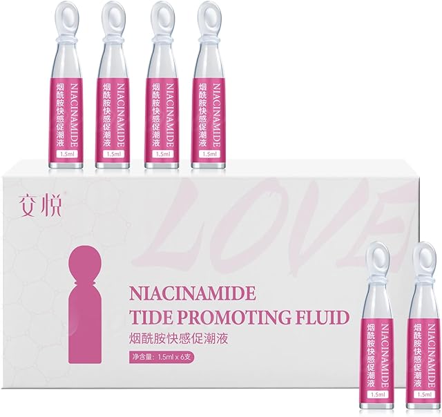 Intense Niacinamide Pleasure Liquid & Female Arousal Gel - AMPOULE Arousal Gel SERUMS, Clitoral Stimulating Personal Lube for Women, Couples Massage Enhancer