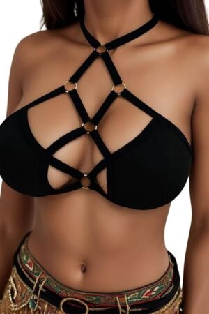 Women Corset Lingerie Hollow Underwear Bra Bandage Push Sexy Up Top Strappy Sexy Lingerie Women naughtyoutfits