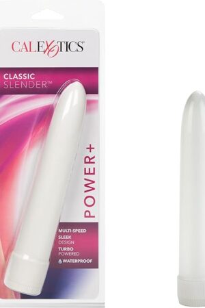 CalExotics Classic Chic Vibrator, Slimline, 7" (0526-09-2)