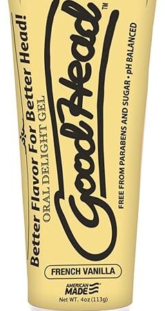 Doc Johnson GoodHead - Oral Delight Gel - French Vanilla (4 oz./113g)