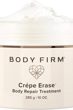 BODY FIRM Crepe Erase Advanced Body Repair Treatment, Anti-Aging Wrinkle Cream, Support Skins Natural Elastin & Collagen Production - 10oz