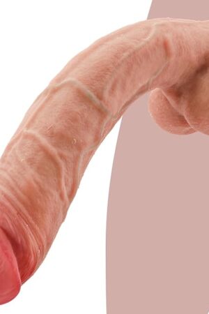 10 Inch Smooth Thick Silicone Dildo with Suction Cup, Realistic Huge Fantasy Dildo for Women & Couples Sex Toy for Hands-Free Play, Experienced to Advanced, Strap-On Compatible